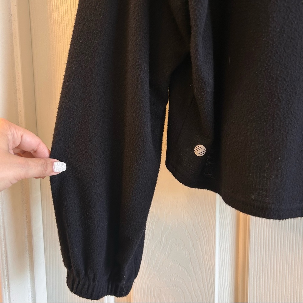 XL Z by Zella Black Sweater Knit Active Too - Picture 4 of 5